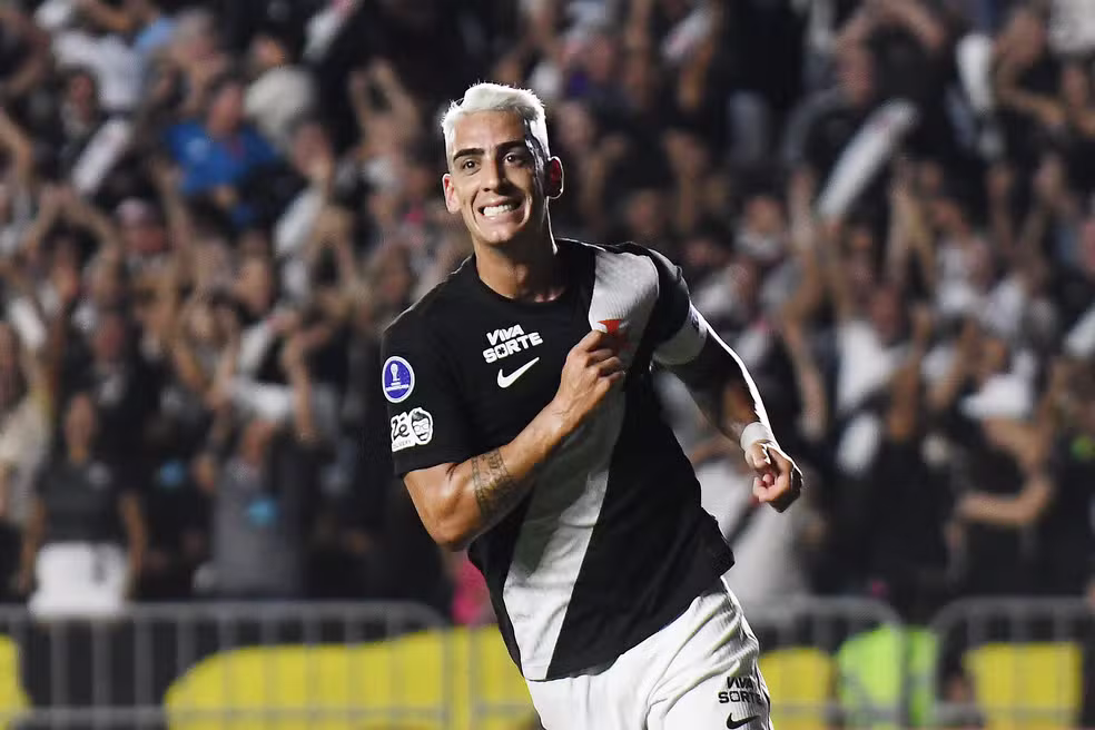 1 de 1 gol de Puma Rodríguez, Vasco x Olimpia